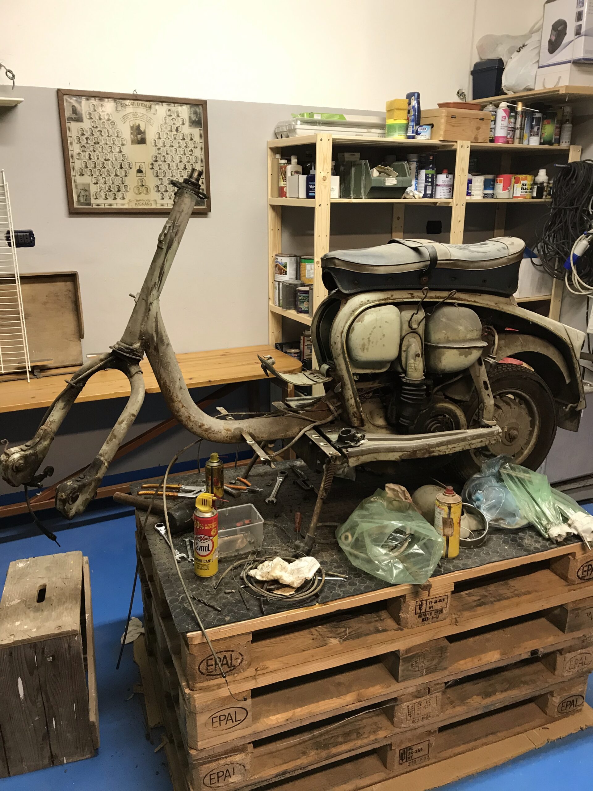 Restauro Lambretta LI 125 - foto 45