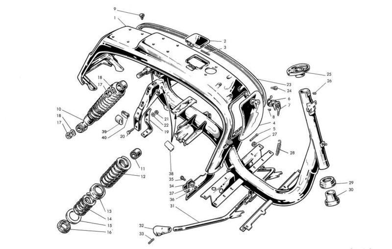 Lambretta LI 125 - schema/documento 8